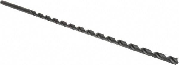 Extra Length Drill Bit: 7/16" Dia, 118 ° Pt HSS 63323653