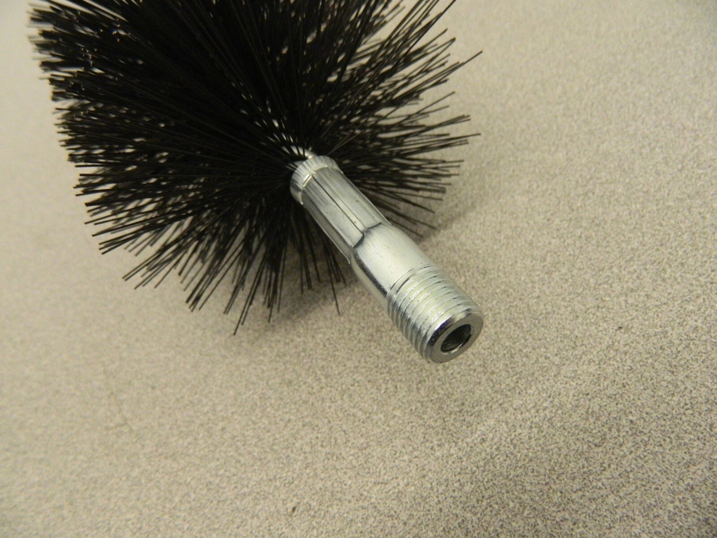 SCHAEFER BRUSH Double Stem/Spiral Tube Brush: 3-3/4" Dia, 7-1/2" OAL 43336