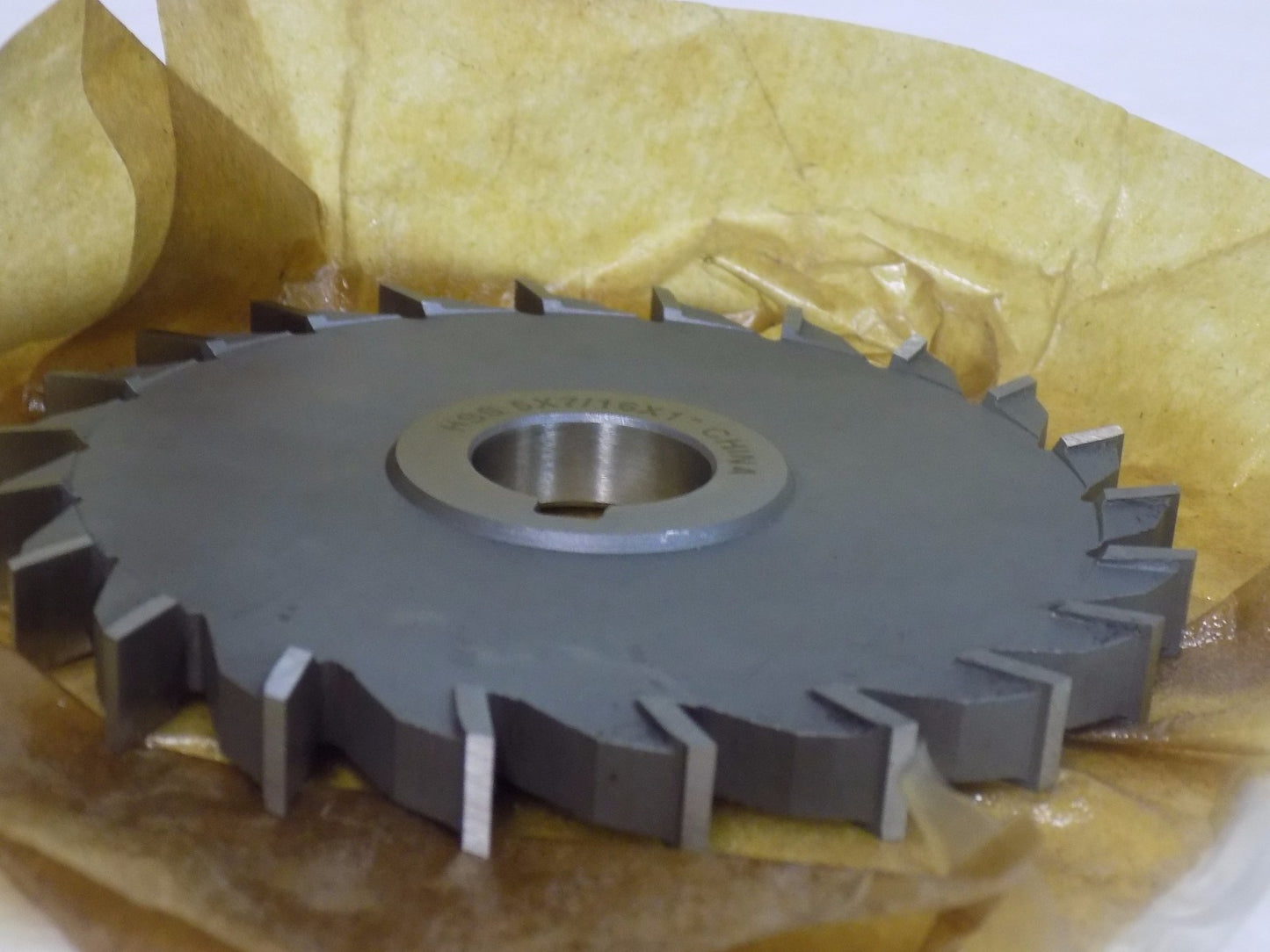 Precision Side Milling Cutter 5" Dia x 7/16" W x 1" Hole 22T 301-