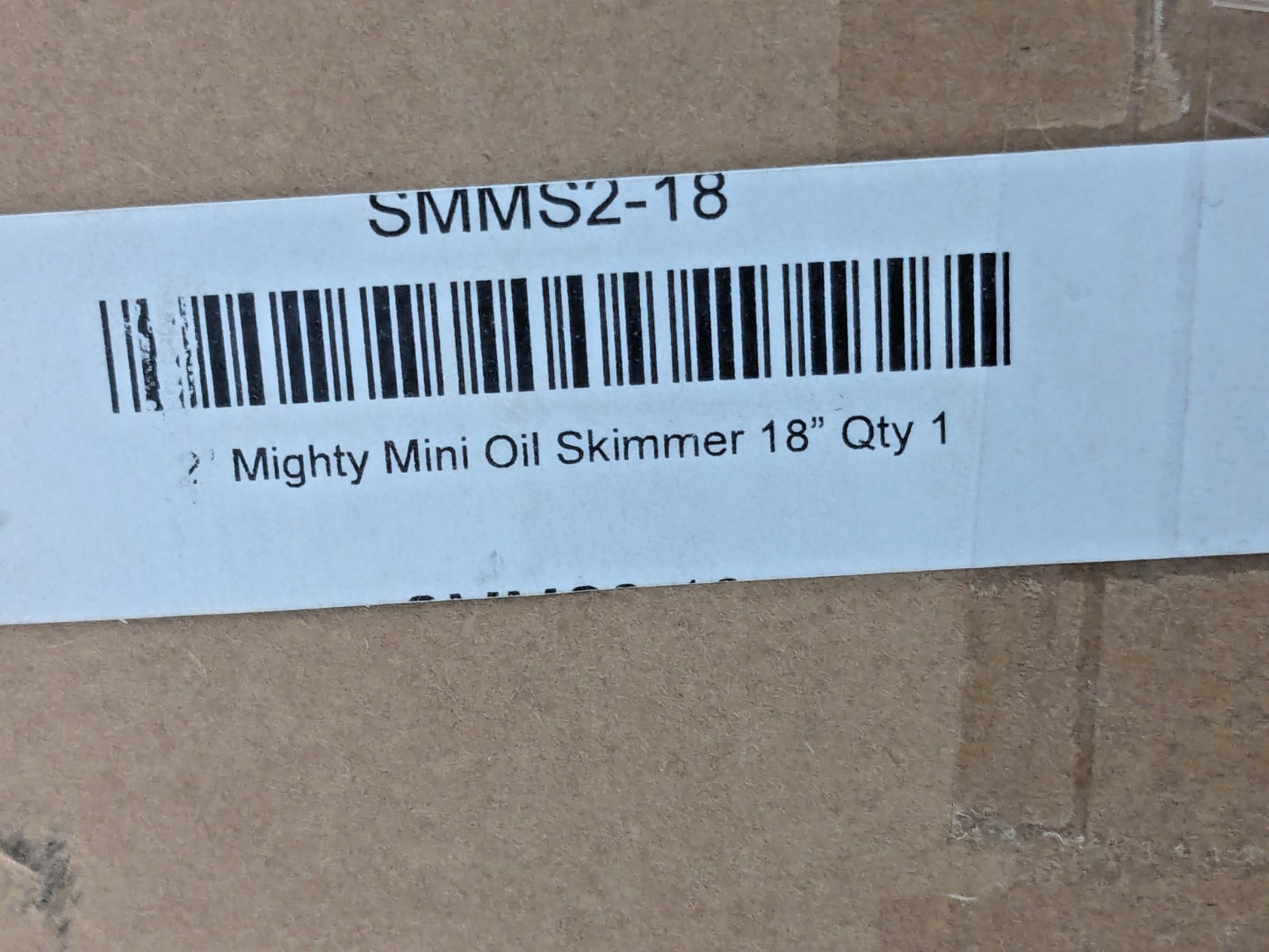 Abanaki Belt Oil Skimmer 2.00 GPH 18" Reach w/Motor SMMS2-18