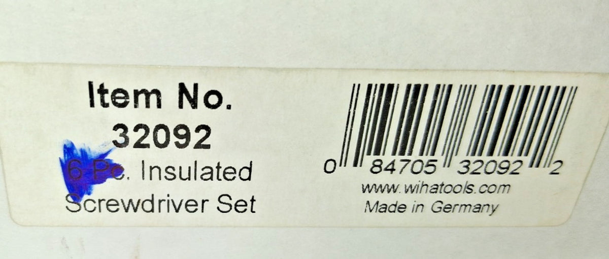 Wiha Screwdriver Set 5 Pc Phillips & Slotted 32092