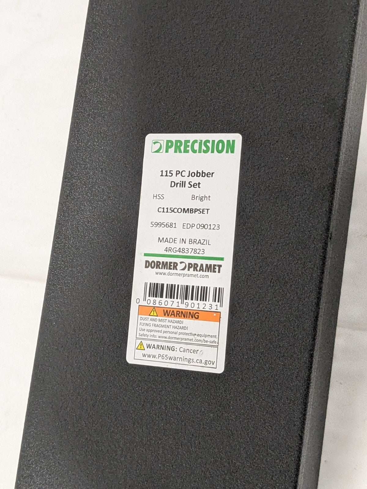 Precision Jobber Length Drill Bit Set: 114 Pc 5995681 MISSING 1 PIECE