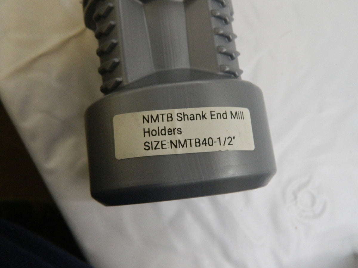 End Mill Holder: NMTB40 Taper Shank, 1/2 Hole 210-4073