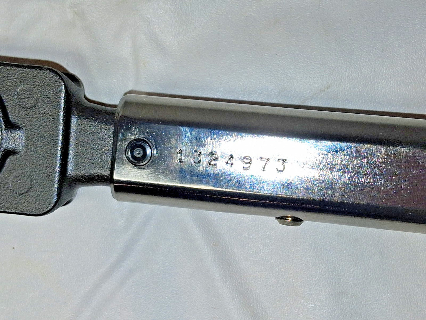 Sturtevant Richmont Micrometer Torque Wrench 3/8 in Drive Newton Meter 869776