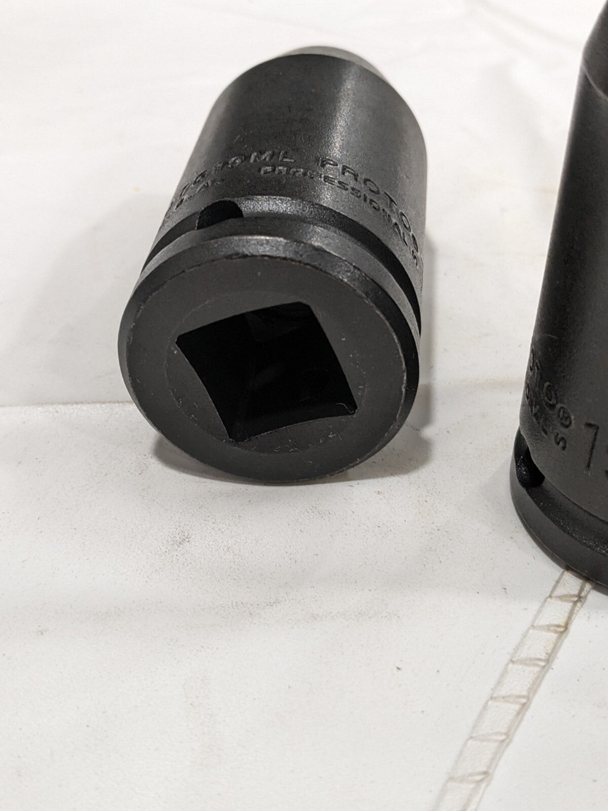 Proto Impact Socket: 3/4" Drive, 19 mm Socket, Hex Drive Qty 2 J07519ML