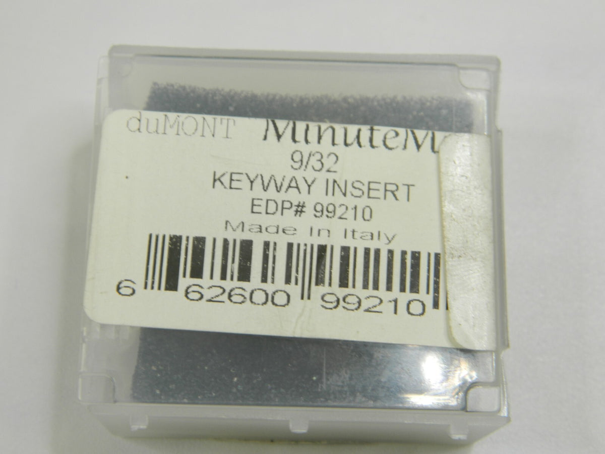 DUMONT MINUTE MAN 9/32 F/SZ 8 TLHLDR Cobalt Milling Insert Qty 2 99210
