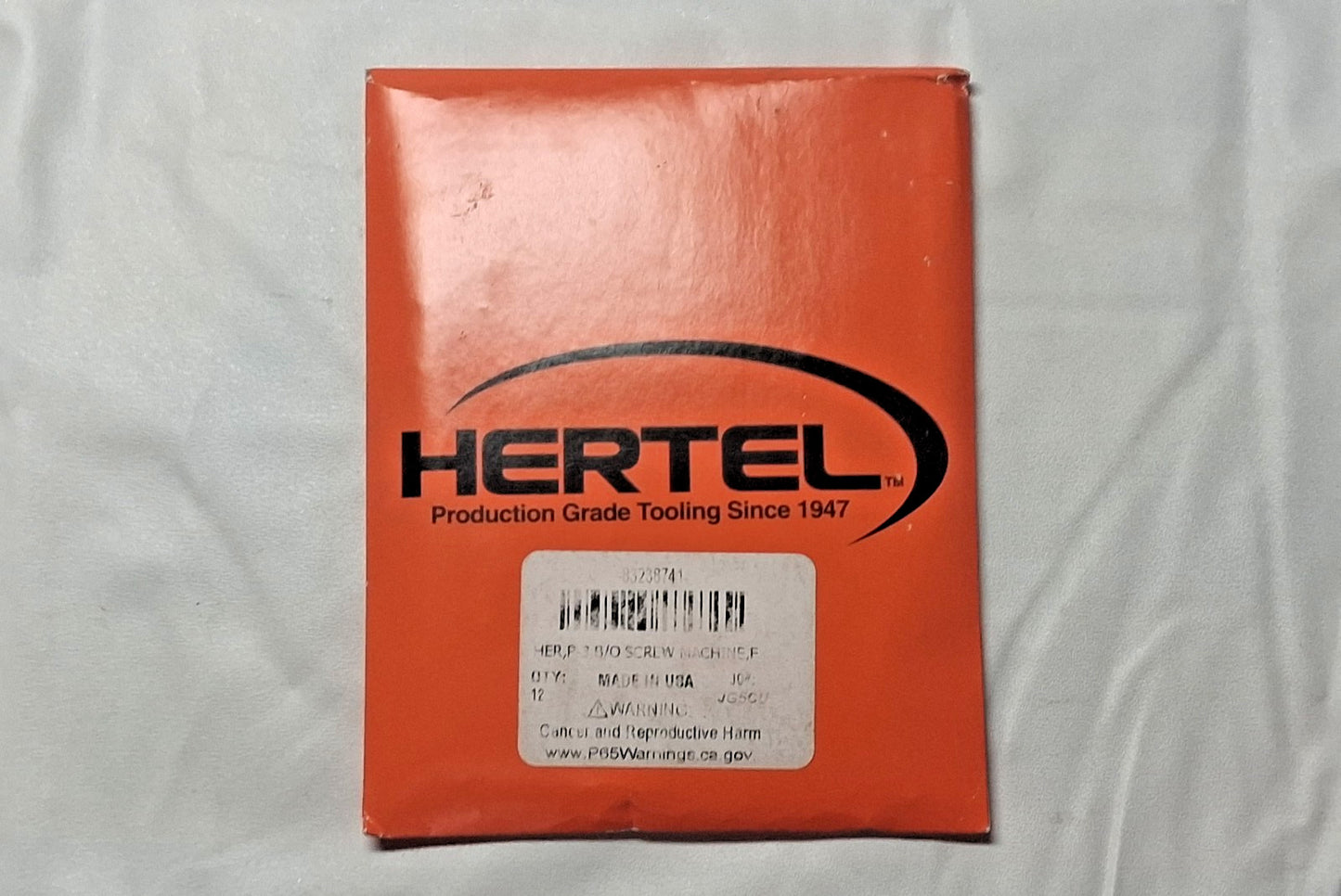 Hertel Screw Machine Length Drill Bit #19 135 deg 12PK 8323874