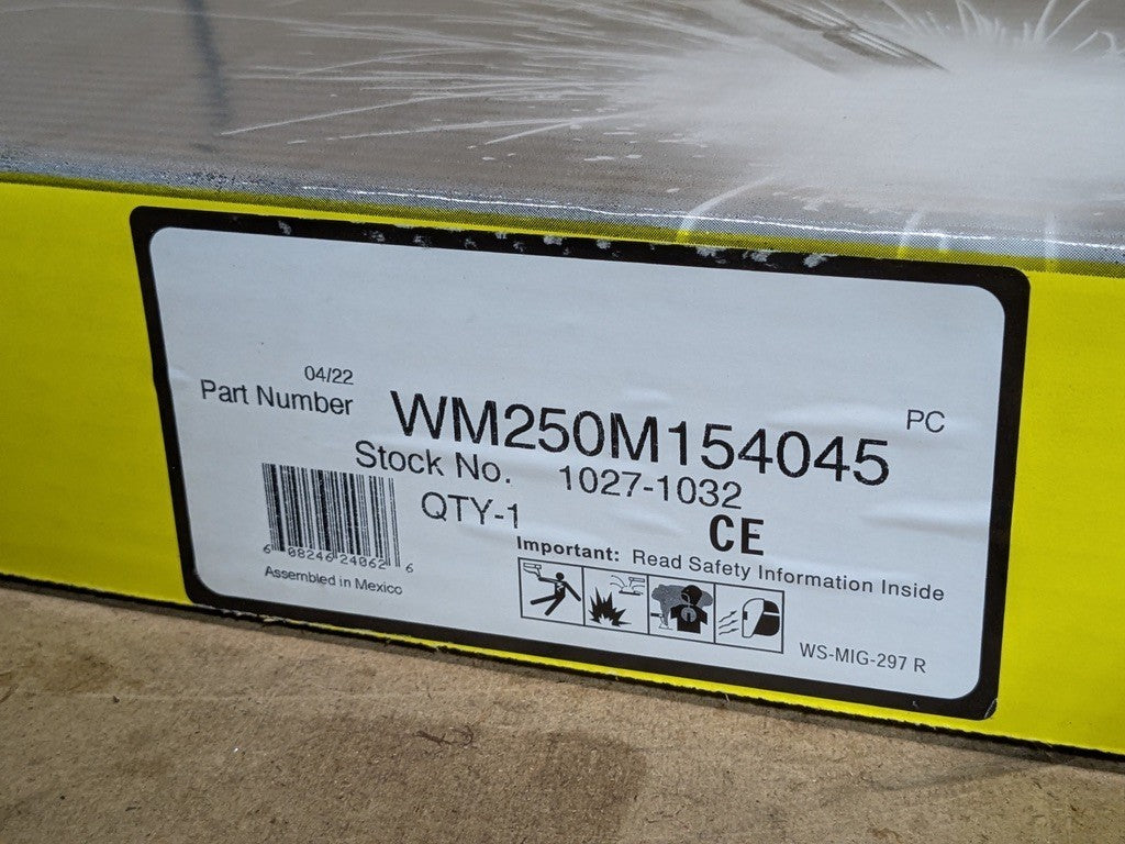 Tweco WeldSkill Air-Cooled MIG Welding Gun 250 Amp 15 Ft. Cable WM250M154045