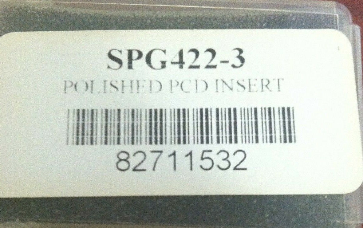 Precision SPG422-3 Polished Polycrystalline Diamond Insert 82711532