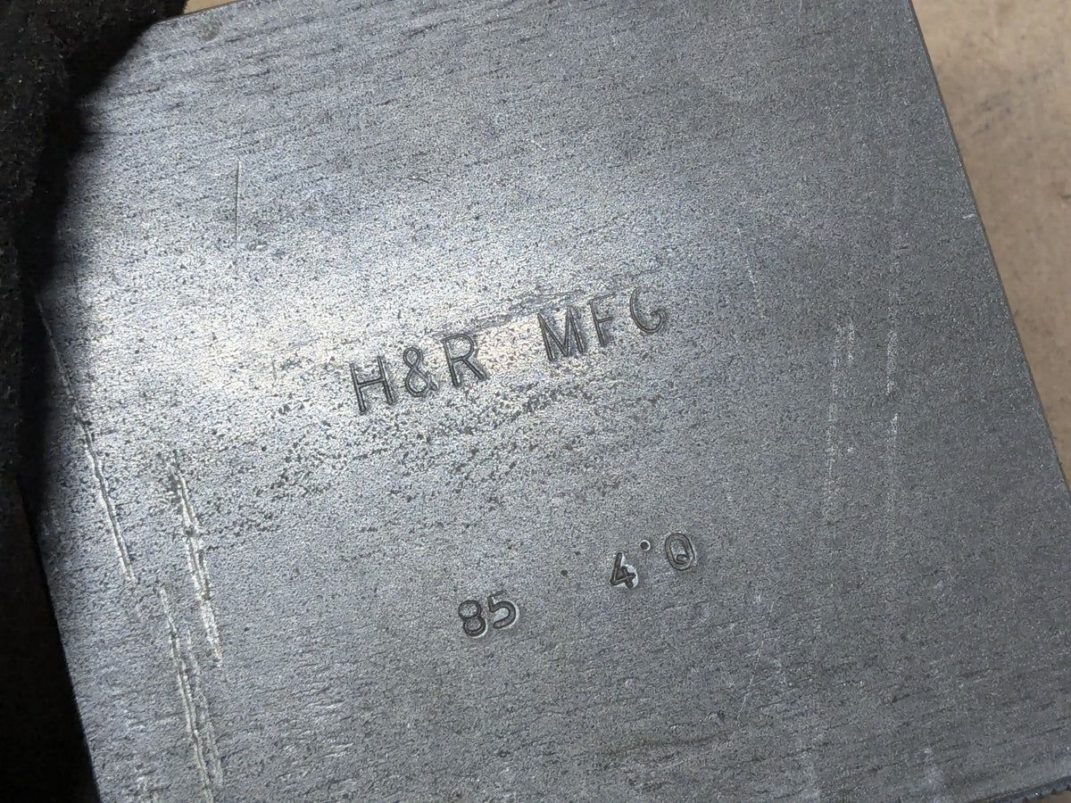 Set of 3 H&R Mfg. Square Serrated Soft Jaws for 12" Lathe Chucks 112-3.