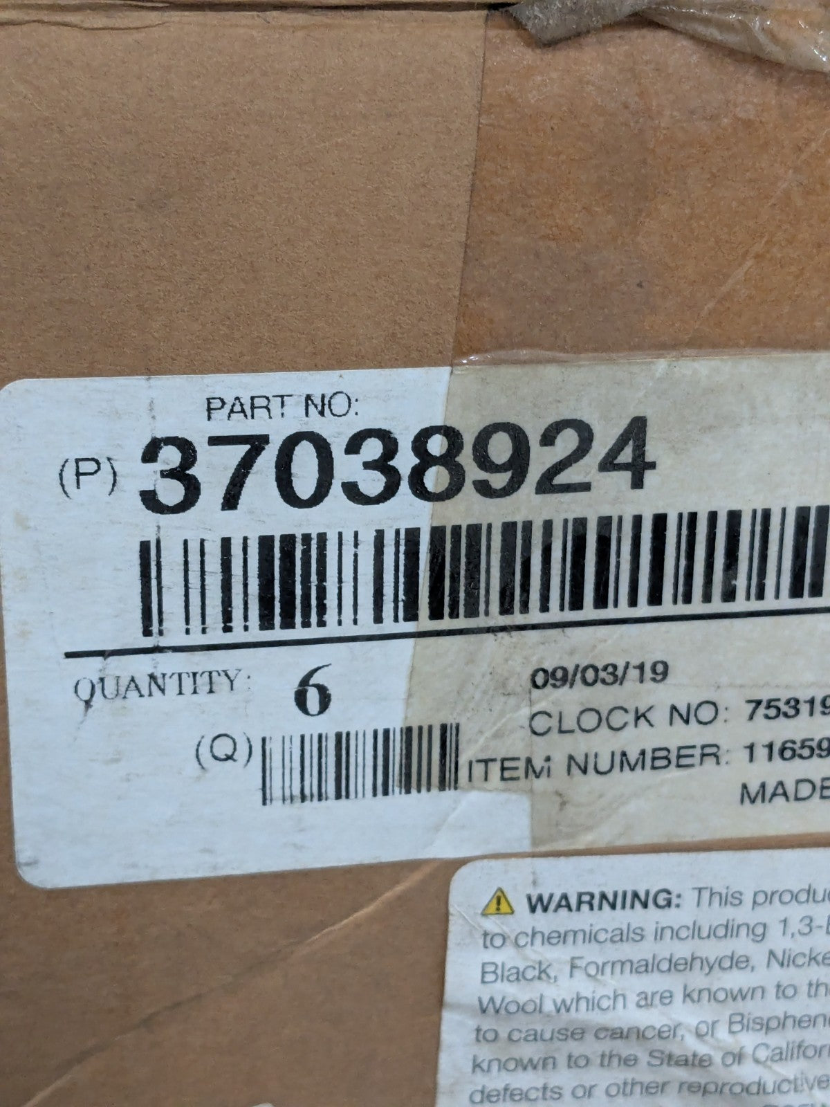 Parker Plumbing Cartridge Filter 2-1/2" OD, 30" Long, 10 micron Box of