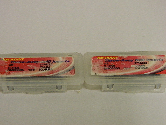 YG-1 Drill Inserts 1-15/32" x 1/4" HSS TiAlN Qty. 2 SM08305