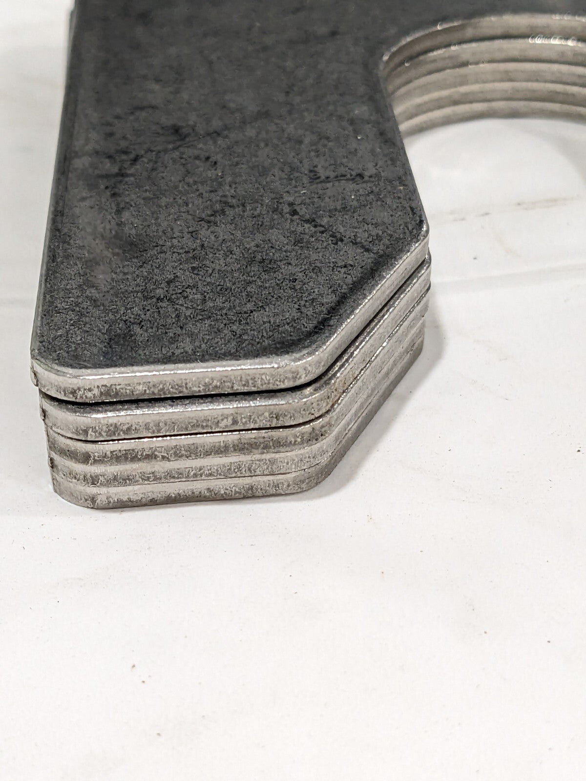 Maudlin Metal Shim Stock: Slotted, 0.1250" Thick, 5" L, 5" W Qty