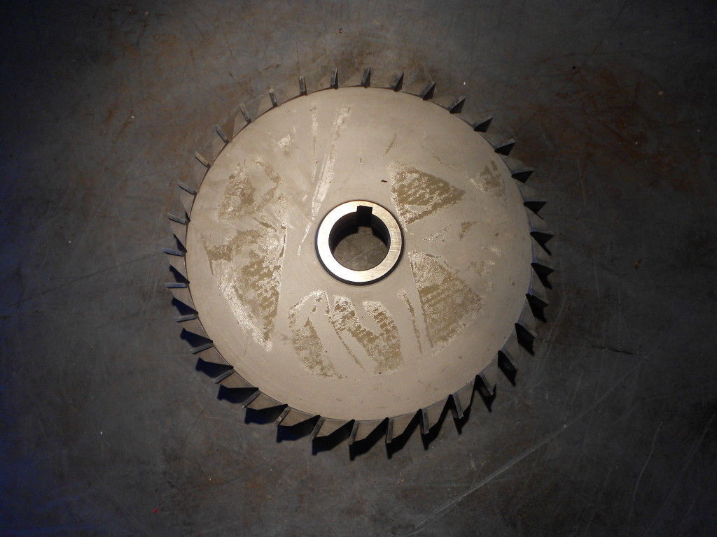 Precision Side Milling Cutter 10" x 1" x 1-1/2" 34-Teeth HSS 301-