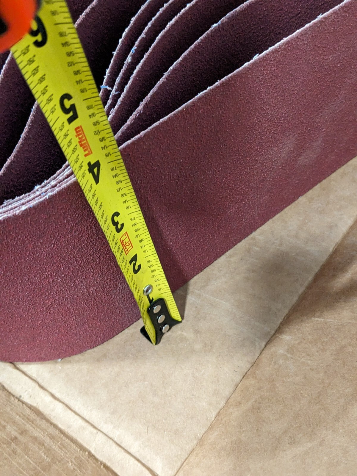 NORTON Abrasive Belt: 4" Wide, 36" OAL, 60 Grit Qty 10 78072728827