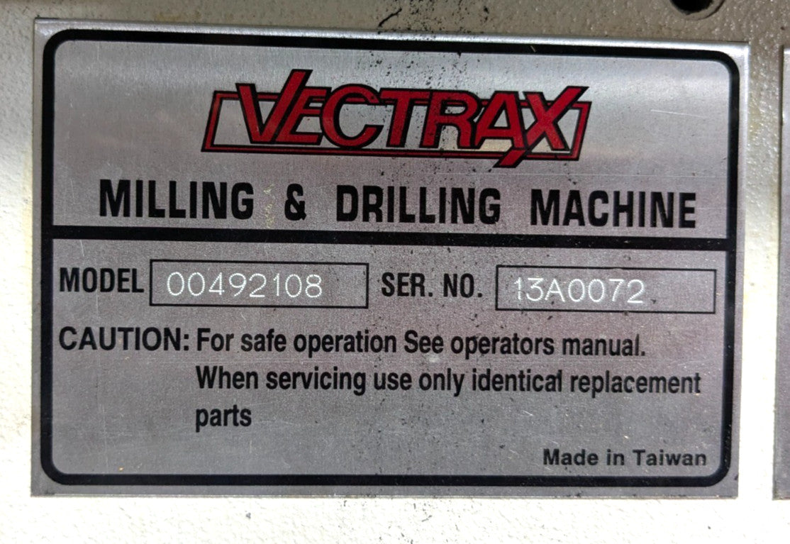 VECTRAX 20" Floor Standing Drill Press 1.5 hp 220V RF-401VS/1 *NOT WORKING*