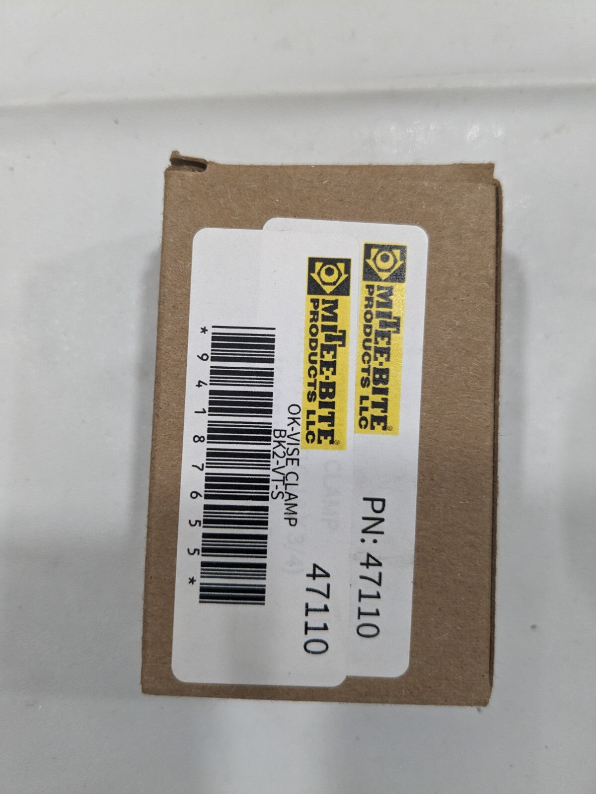Mitee-Bite Model AK2-VT-SO Single-Wedge OK-Vise Workholding Clamp