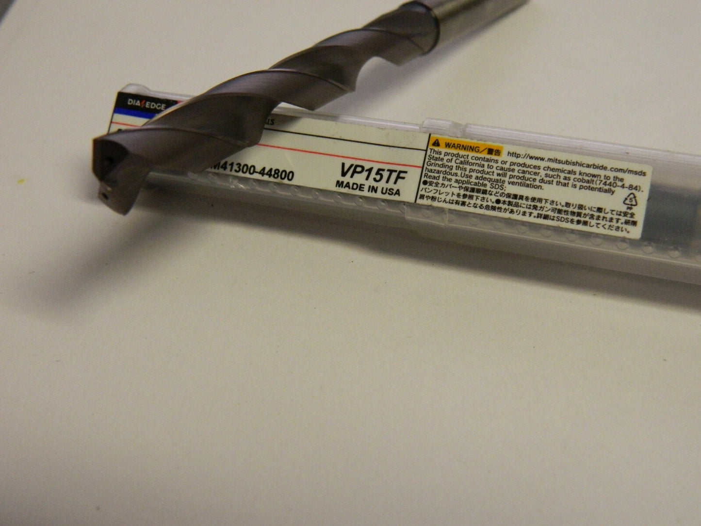 Mitsubishi MZS03750LB VP15TF CARBIDE DRILL 160881