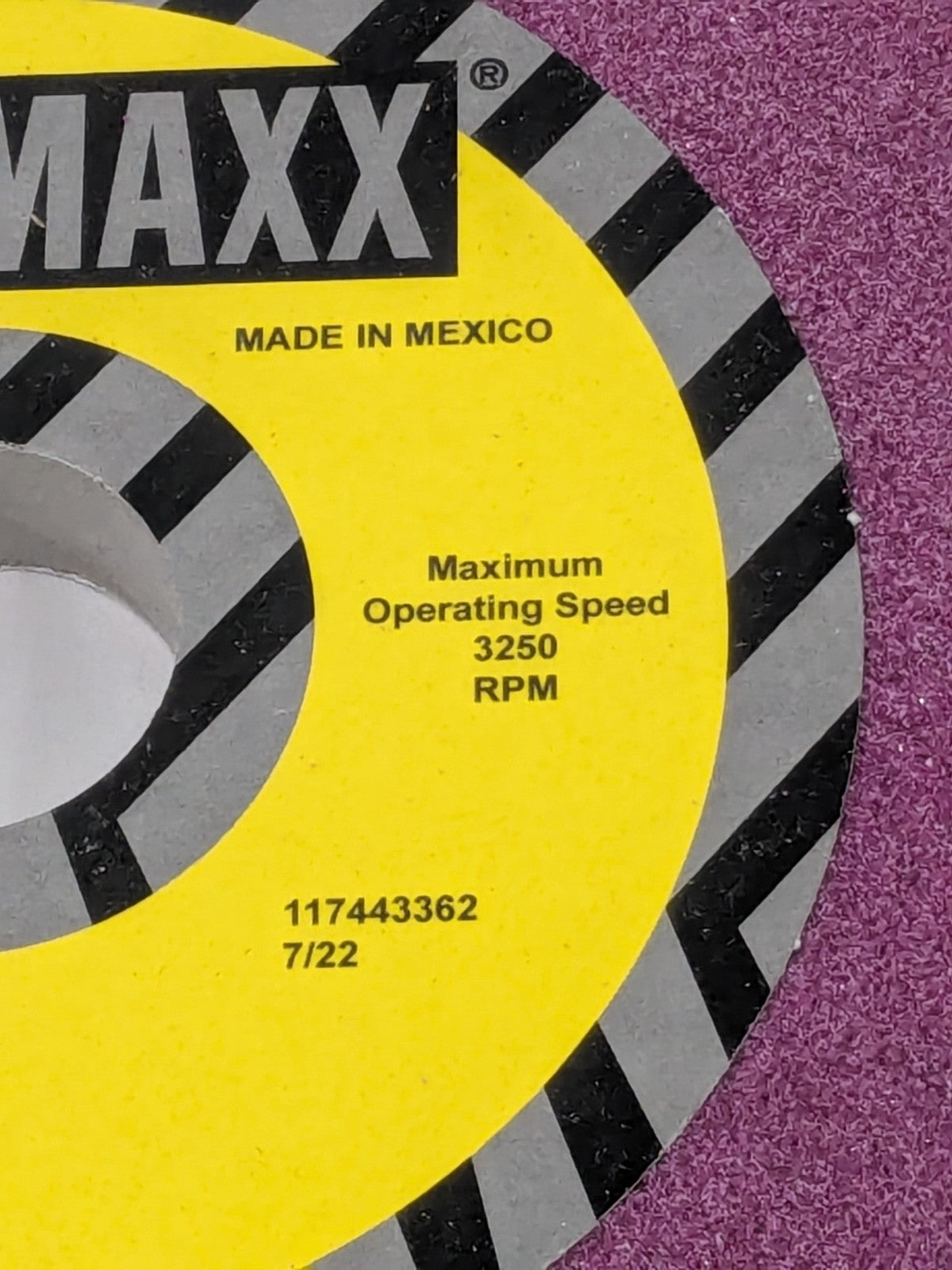 Tru-Maxx Surface Grinding Wheel 10" Dia 3/4" Thick 1-1/4" Arbor 4
