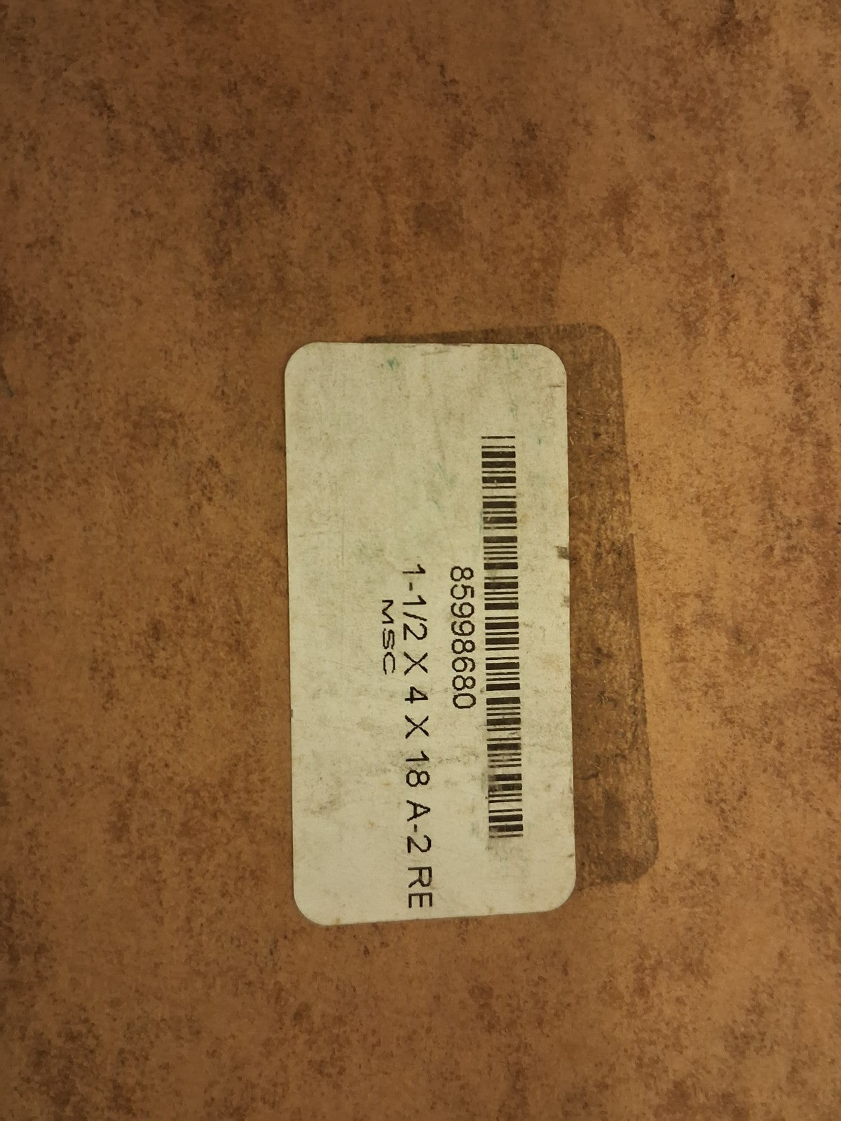 Drill Rod & Tool Steels A2 Air-Hardening Flat Stock 4" W 18" L 85998680