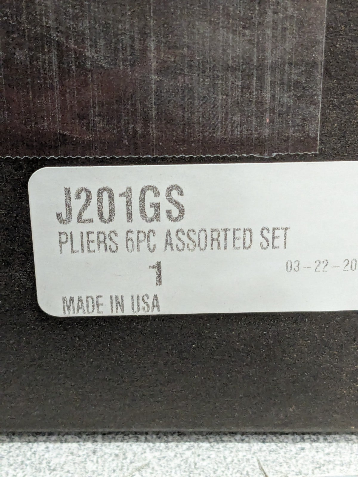 Proto Tools Plier Set - Cutting, 6 Pieces J201GS