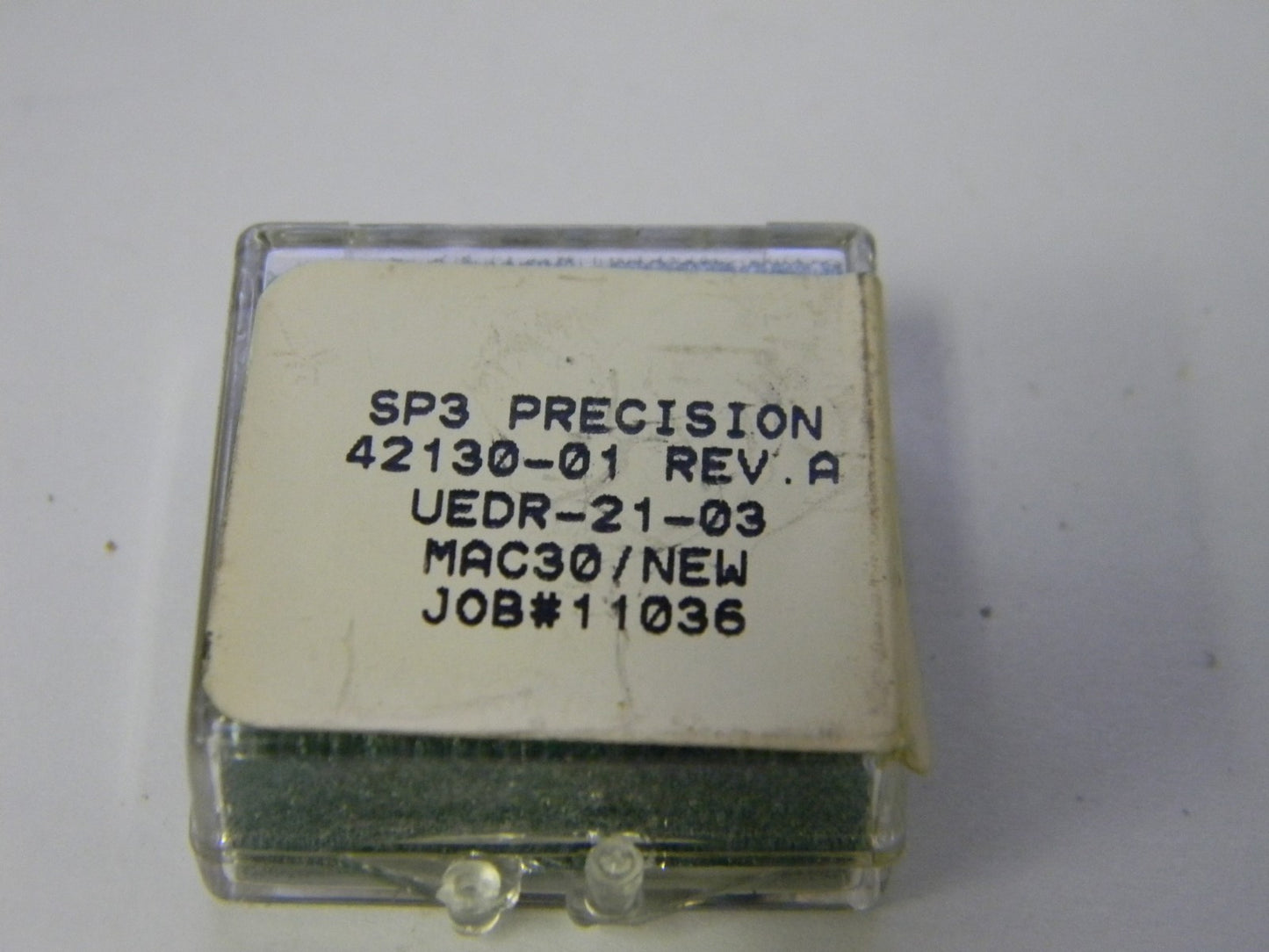 SP3 Precision 42130-01 UEDR-21-03 MAC30 Carbide Inserts QTY 6