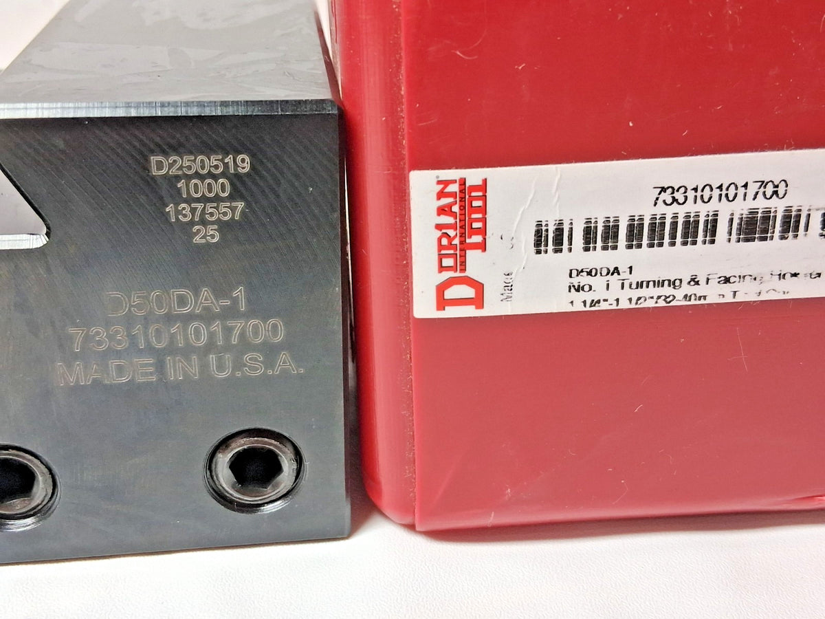Dorian Tool Turning & Facing Lathe Tool Post Holder Series DA #1 73310101700