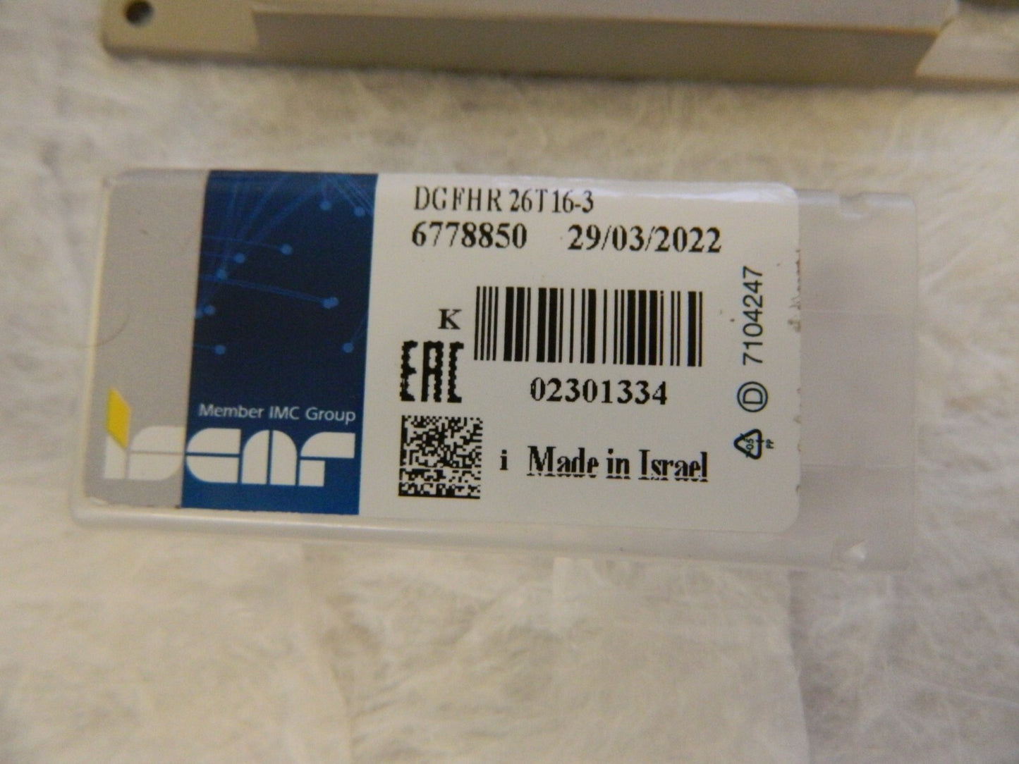 ISCAR Indexable Grooving Blade: 1.0236" High RH 2301334