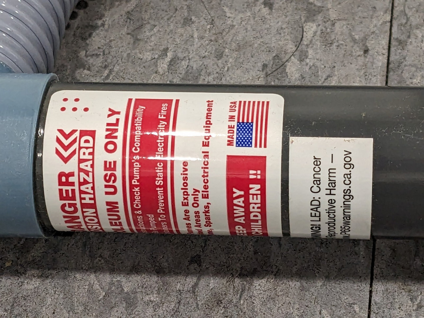 1-1/4" Outlet, PVC Hand Operated Transfer Pump For Petroleum 336PF3-S