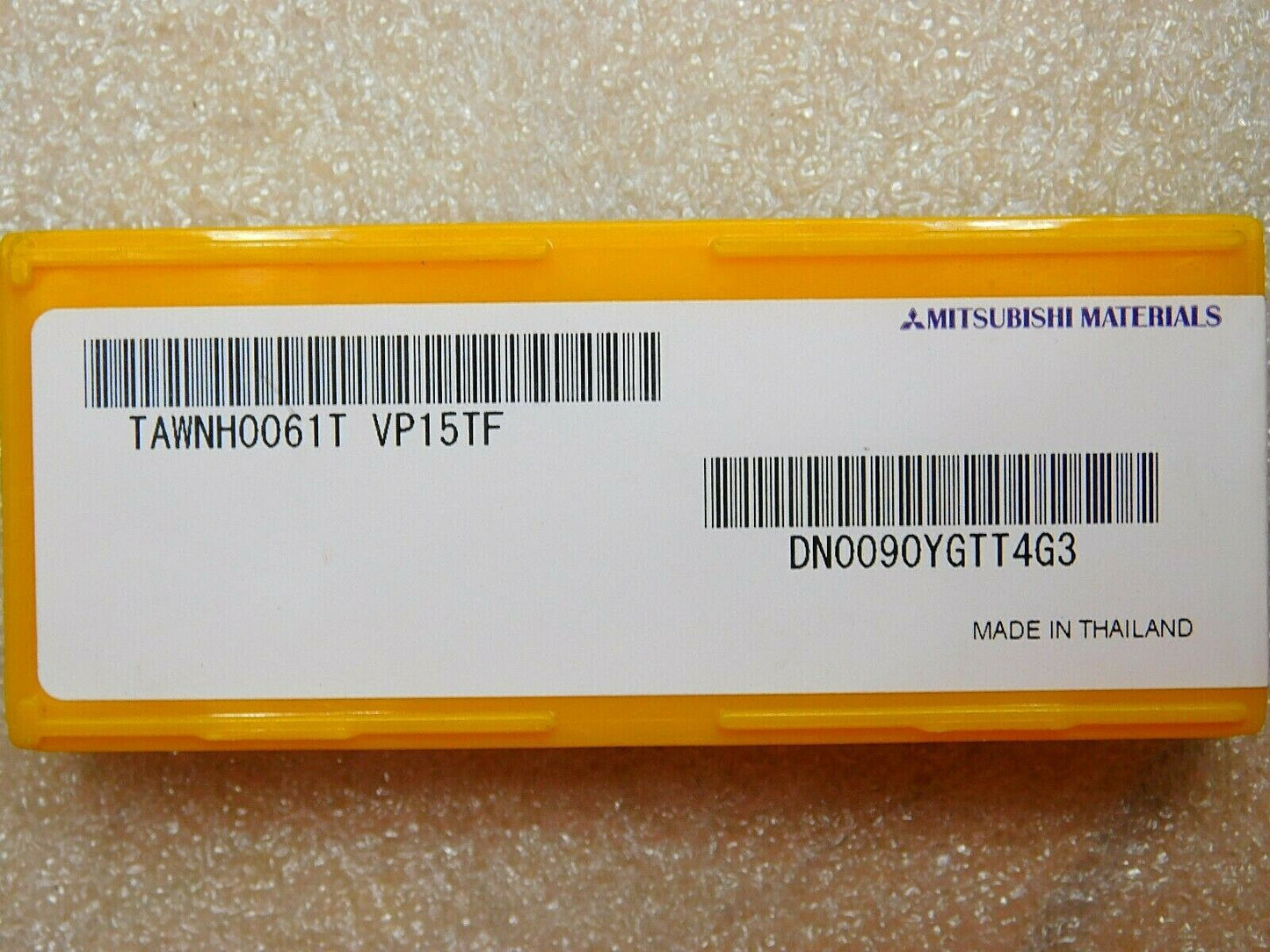 Mitsubishi Carbide Drill Insert 0.9531" Cut Dia TAWNH0061T Grade VP15TF 359