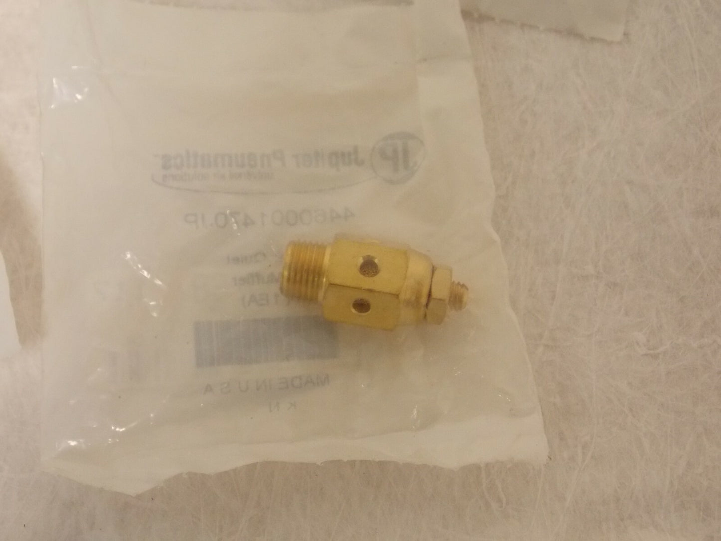 Jupiter Pneumatics Muffler 1/4 Male NPT 5/8" Hex 2-15/64" OAL QTY 8 44