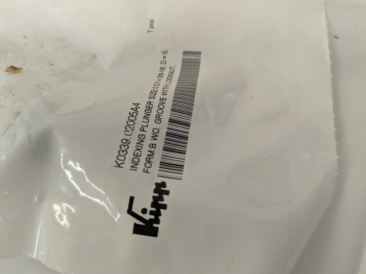 KIPP 3/8-16 Pin Knob Handle Indexing Plunger K0339.02005A4