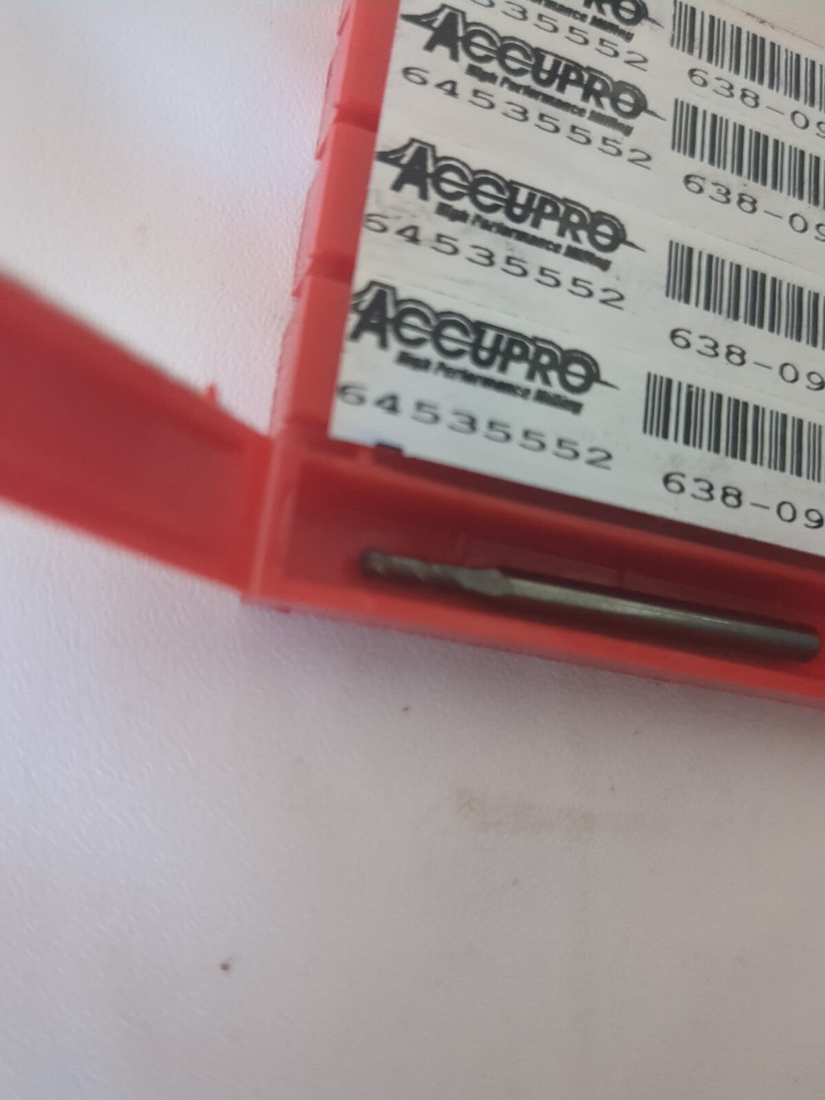 Accupro 5pc Ball End Mill: 0.0900″ Dia, 0.2700″ LOC, 4 Flute, Solid Carbide65027