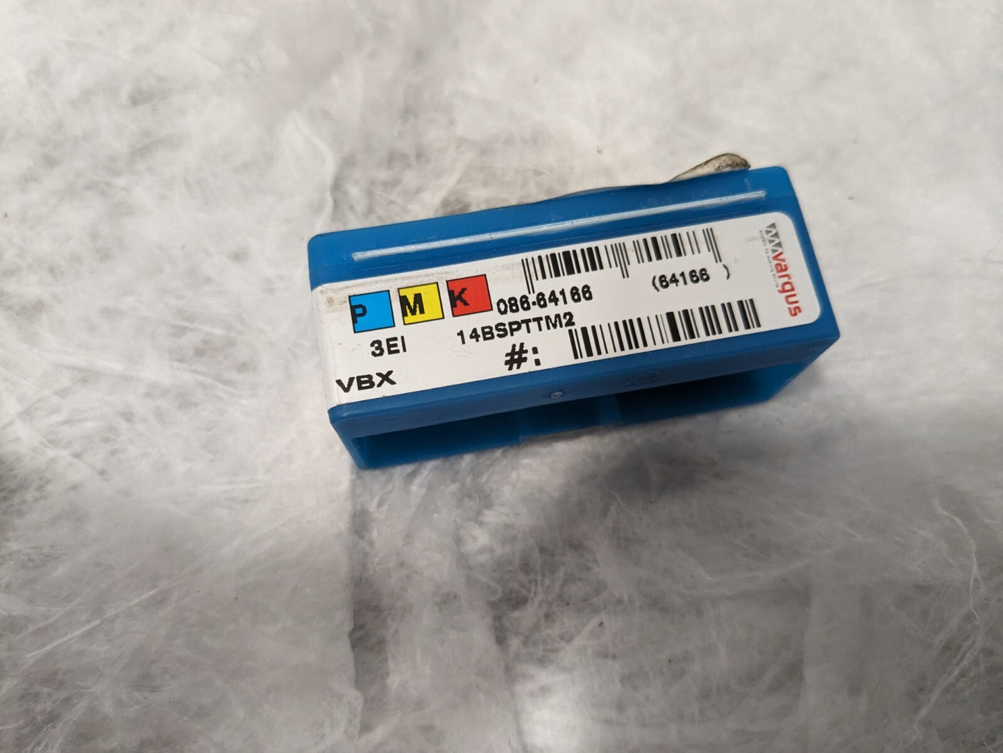 VARGUS 3EI14BSPT-TM2VBX Carbide Thread Mill Inserts 3pk 64166