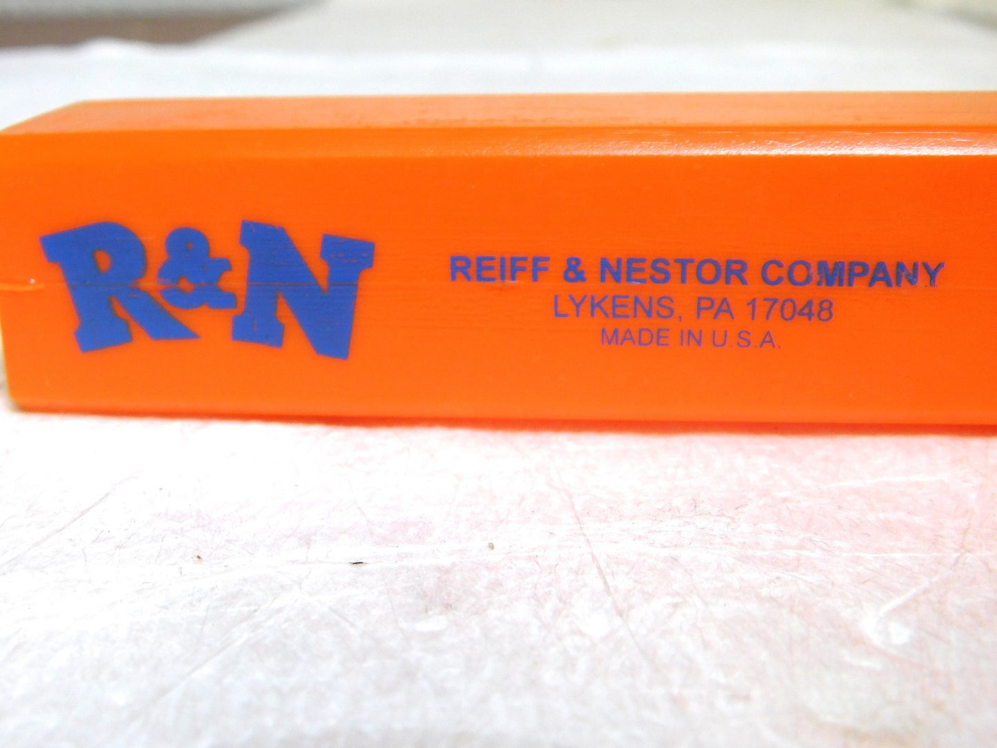 Reiff & Nestor Co HSS Extension Plug Tap 1-8NC 4Fl H-4 Limit 8 OAL 45841
