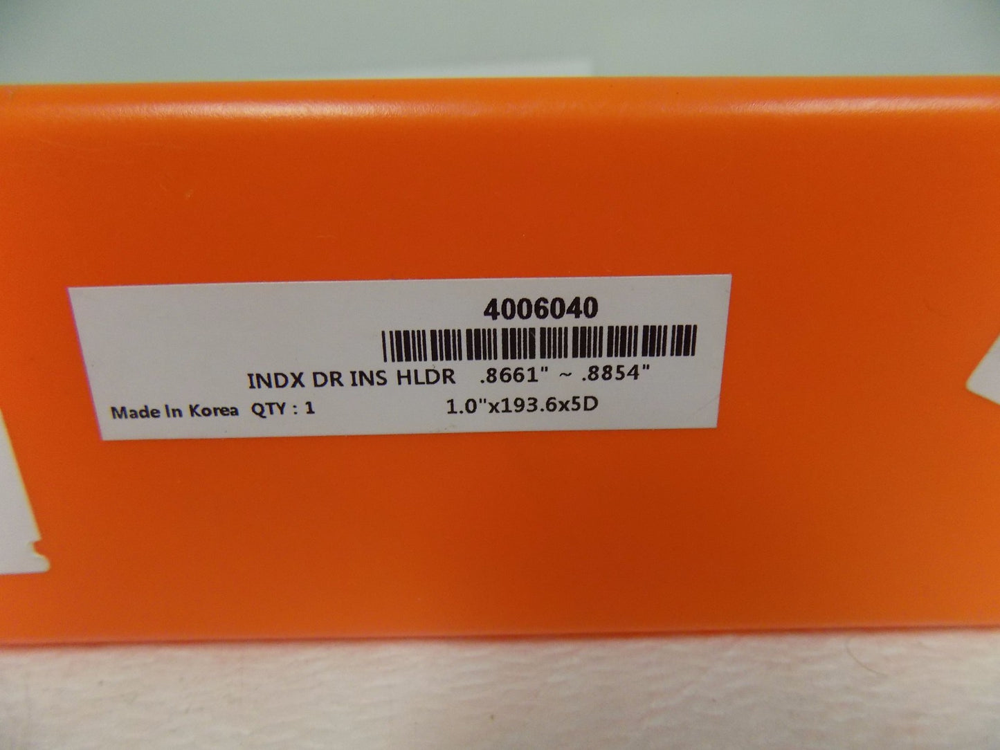 Hertel Indexible Insert Drill .8661"-.8854" Diameter 1" Flange Shank RH 4006040