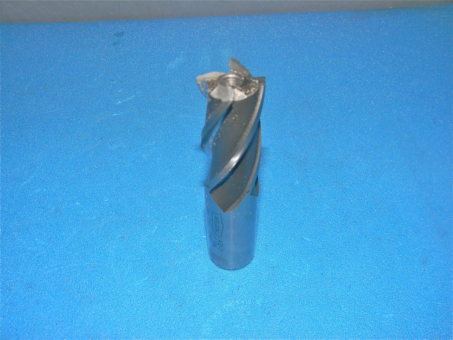 Weldon Single End Square End Mill 1" x 2" x 4-1/2" HSS 4FL #A32-7