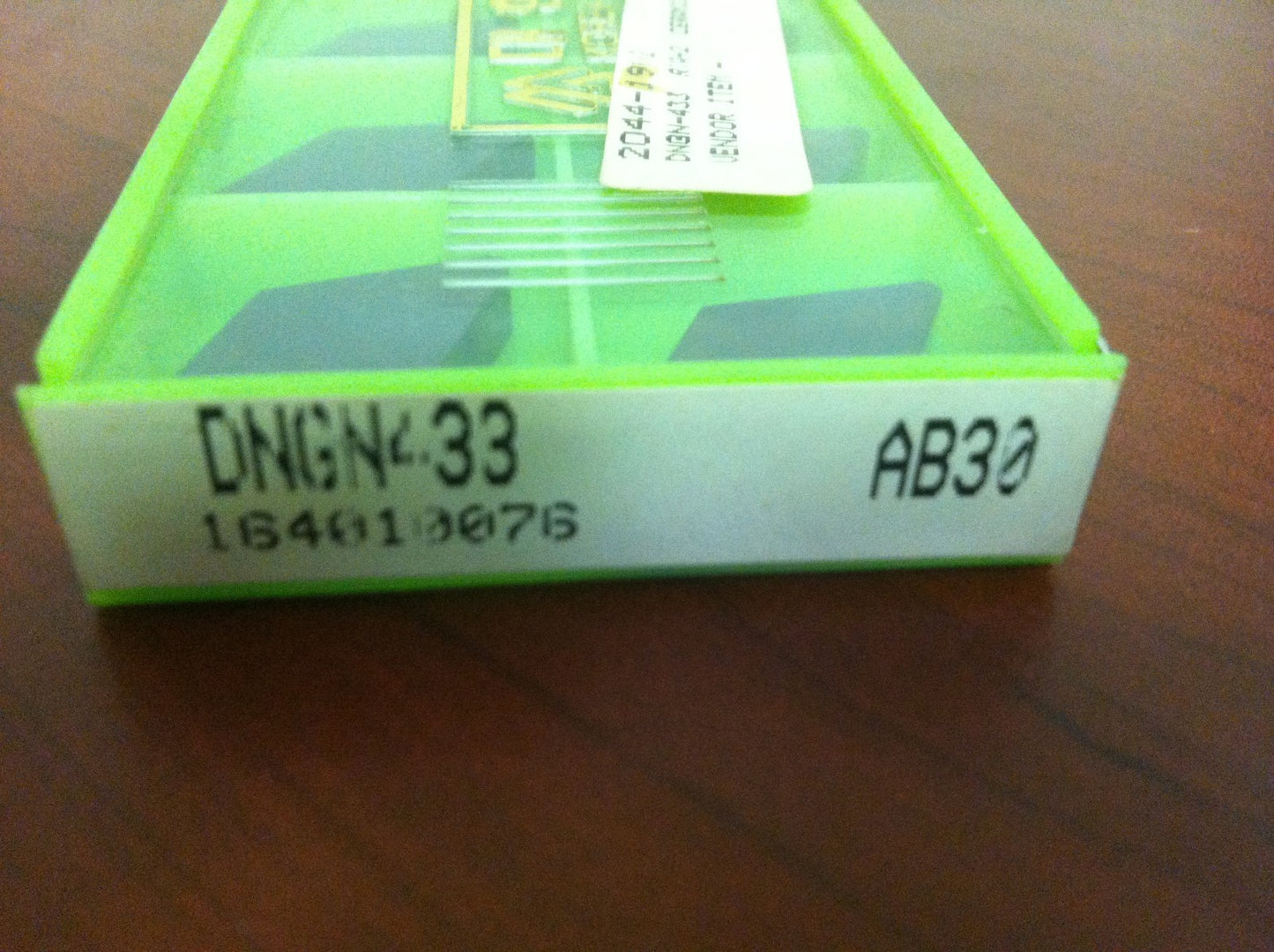 Tungsten Indexable Ceramic Turning Inserts DNGN433 AB30 Qty 10 164010076