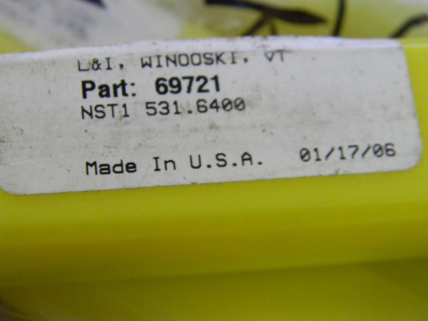 L&I Winooski Straight Shank Straight Flute HSS Reamers 69721