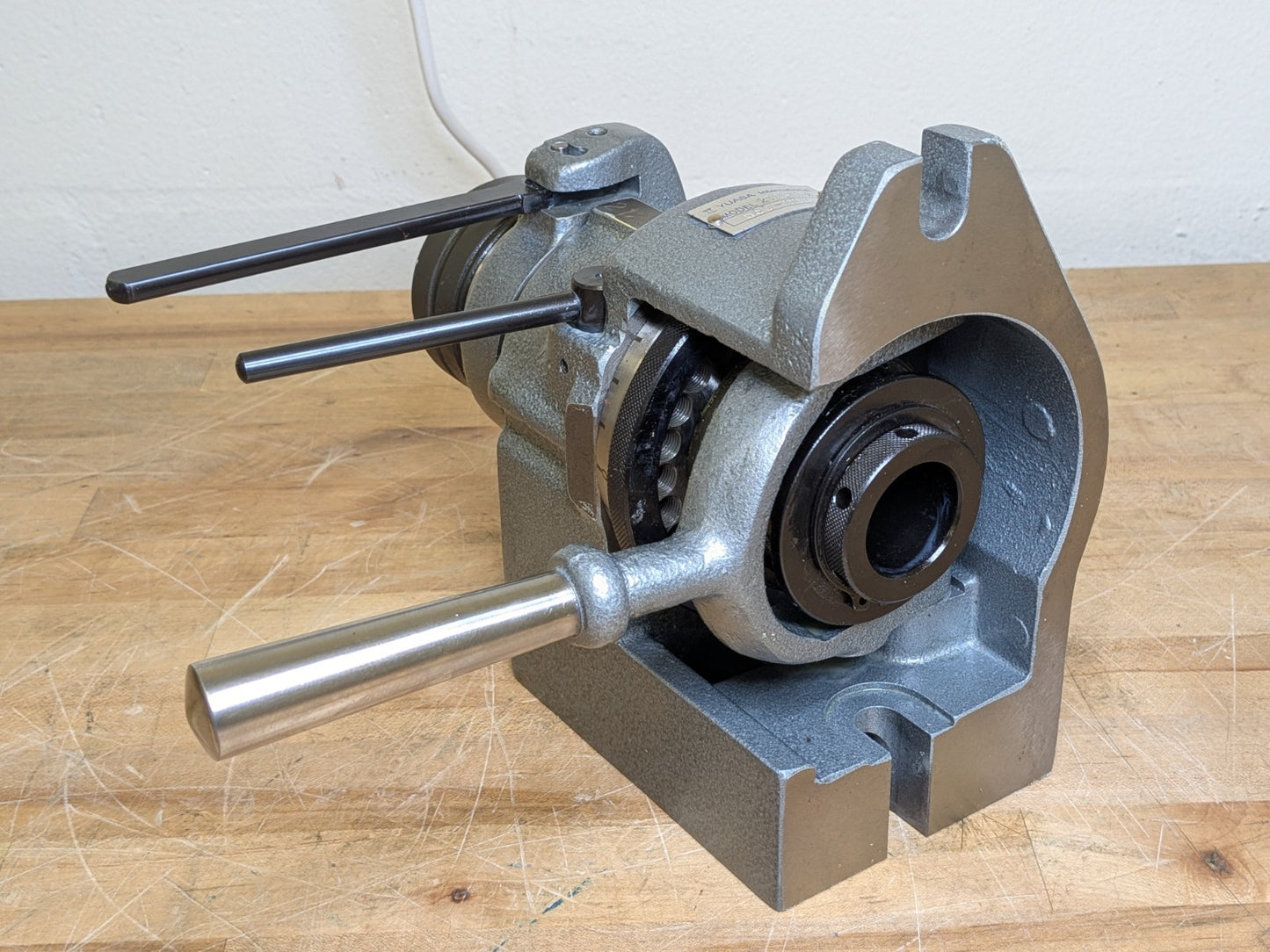 Yuasa Horizontal / Vertical 5C Collet Index Fixture 24 Increment 550-004