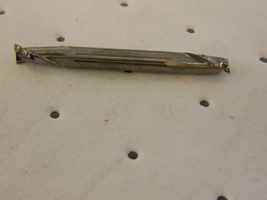 HERTEL Square End Mill: 1/4″ Dia, 1/2″ LOC, 2 Flutes, Solid Carbide E5022016