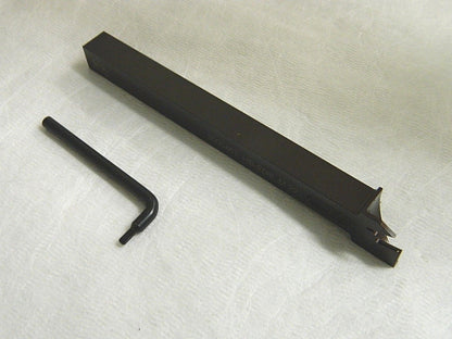 Hertel Indexable Cutoff Toolholder 1/2" x 1/2" x 6" HB-E08L.M.22 2000467