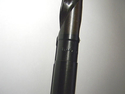 Cleveland 0.6299" 118° Point Spiral Flute HSS Taper Length Drill Bit C08859