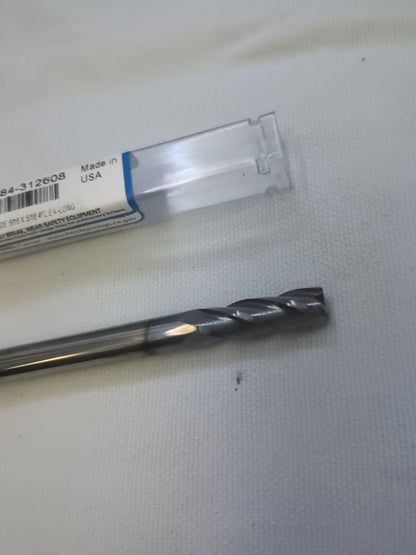OSG Square End Mill: 5/16" Dia, 1" LOC, 4 Fl 484-312608