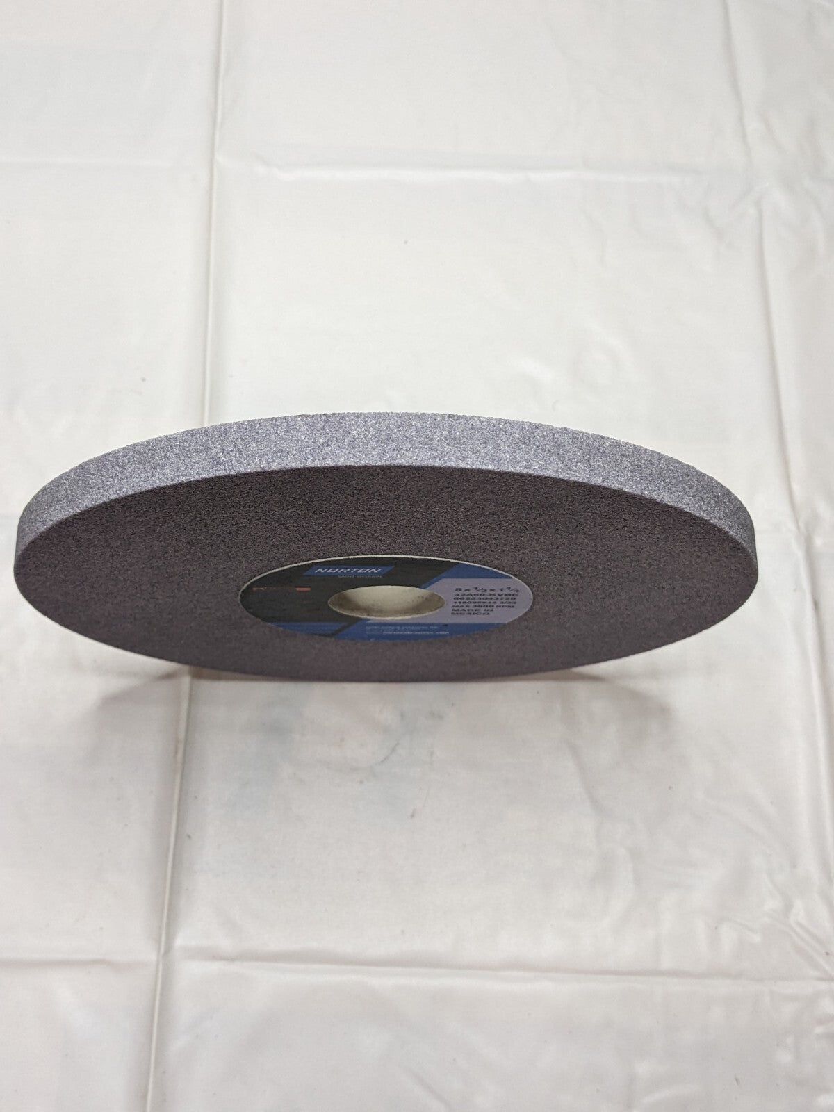 NORTON Surface Grinding Wheel: 8" x 1/2" x 1-1/4", 60 Grit 662530