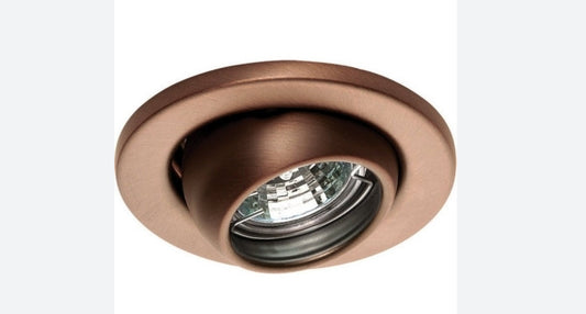 WAC Miniature Recessed Eyeball Copper Bronze Lighting Fixture HR-1135-CB