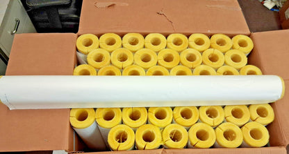 Pro Fiberglass Rigid Pipe Insulation QTY45 1" Thick 3ft L FIPC01210UJ