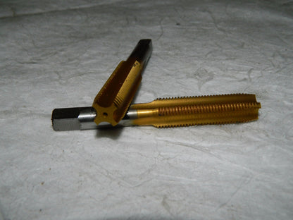 Pro Standard Hand Tap 1/2-20 H3 4 Flute TiN Coated HSS Straight Fl  2Pk 1122805
