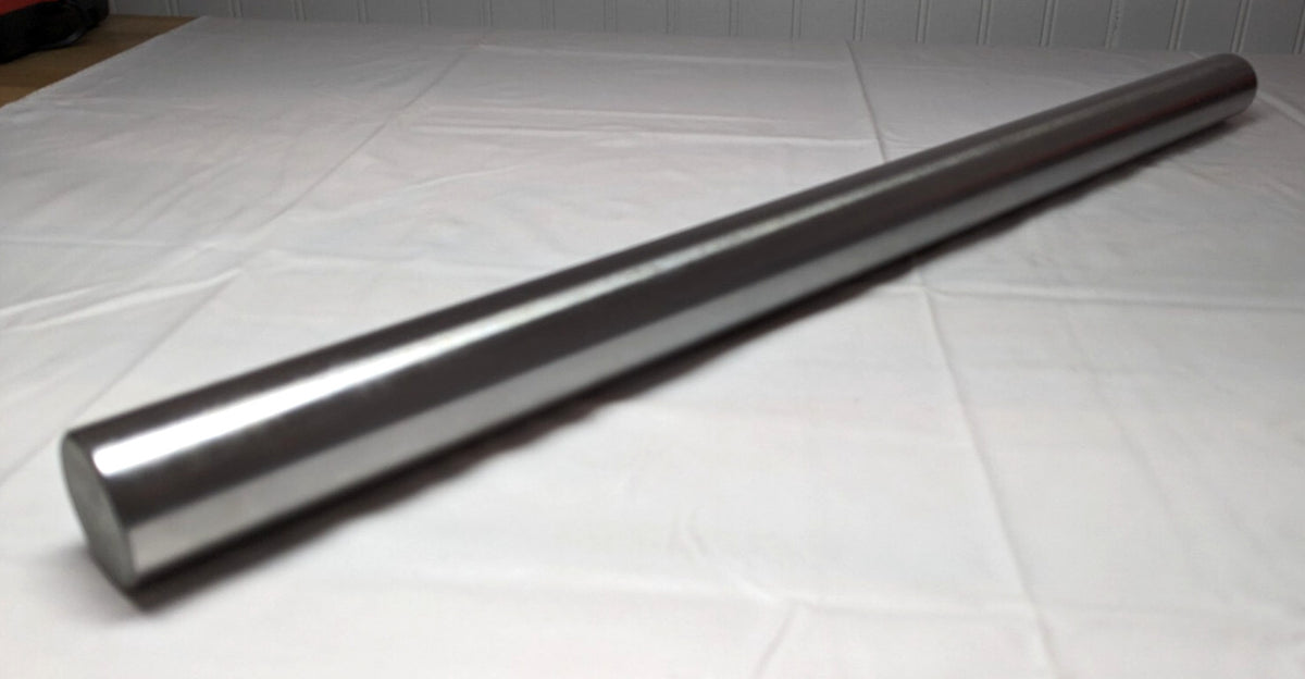 Carbon Steel 1045 TGP Rotary Shaft  1-7/16" Dia (1.4375) 24" Long 4138N22