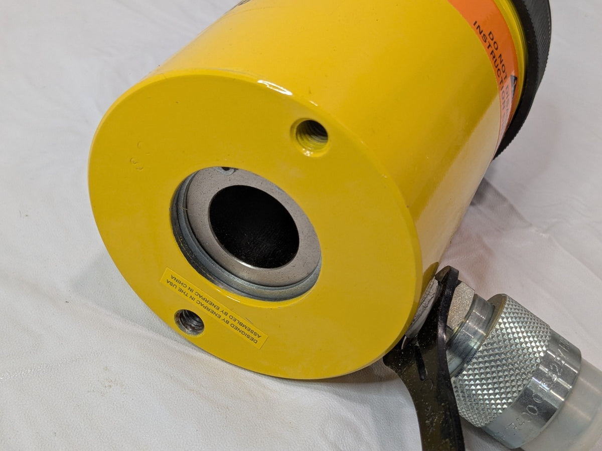 ENERPAC 20 Ton Hollow Plunger Hydraulic Cylinder Single-Acting RCH202